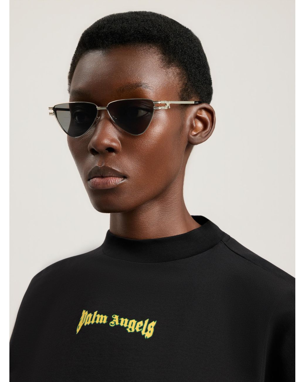 Palm Angels Natural Fontana Sunglasses