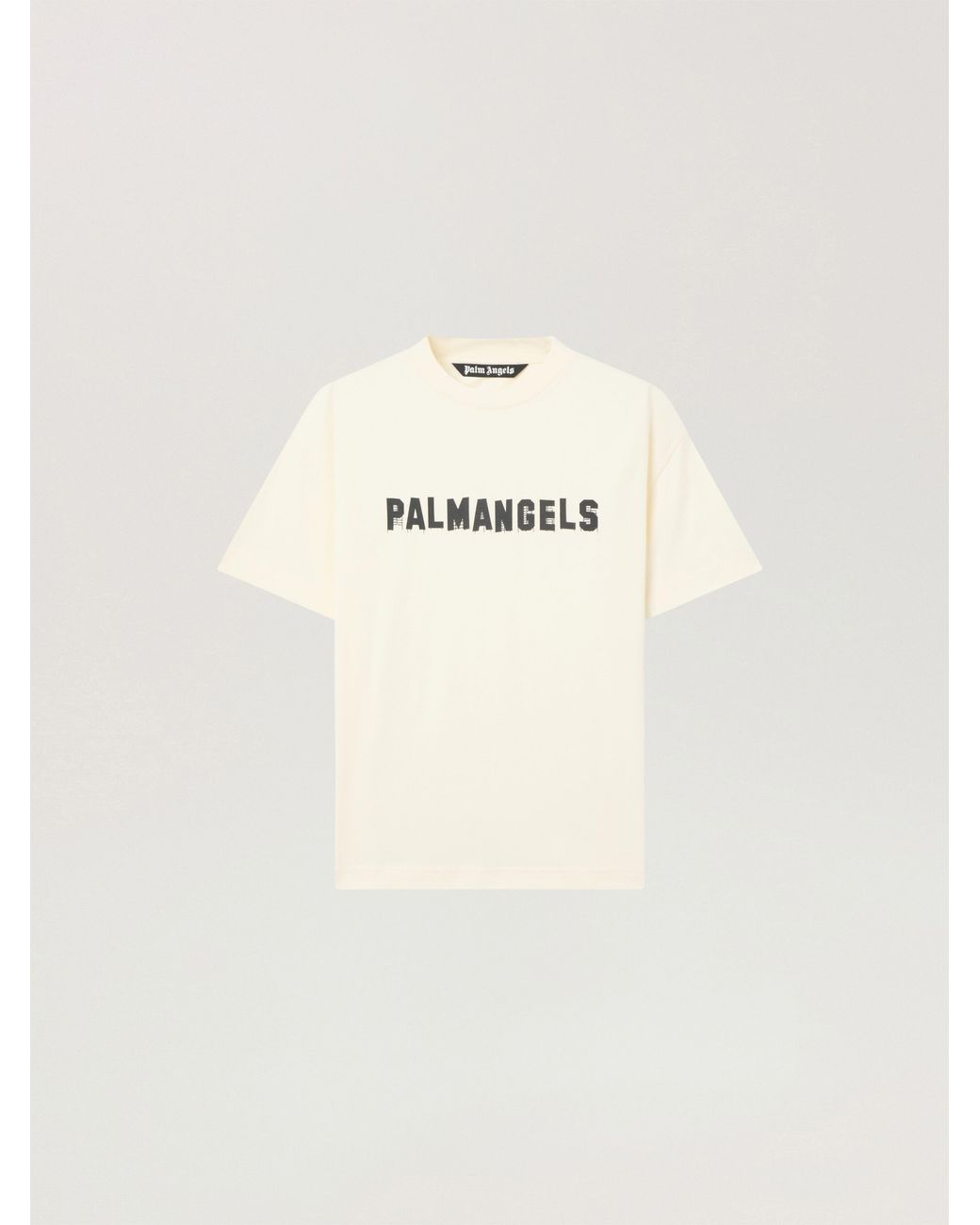 Palm Angels Natural Palm Hills Regular T-Shirt Off for men