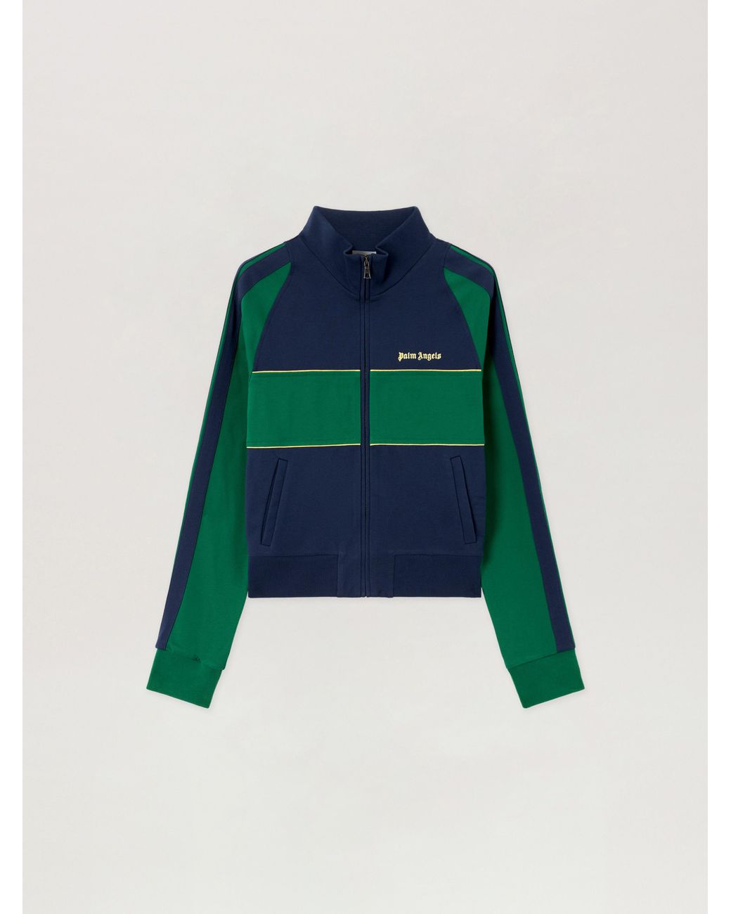 Palm Angels Multicolor Classic Logo Zipped Crew Jacket