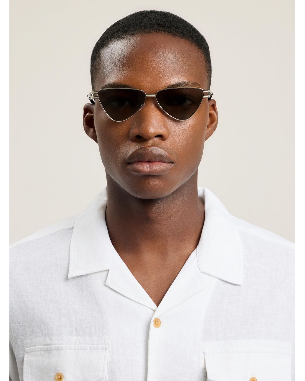 Palm Angels Natural Fontana Sunglasses