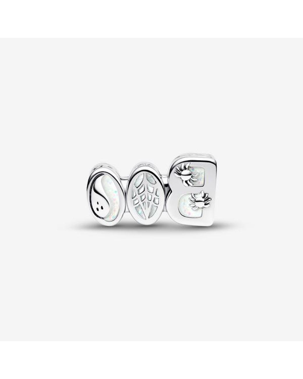 Pandora White Boo Glow-In-The-Dark Charm