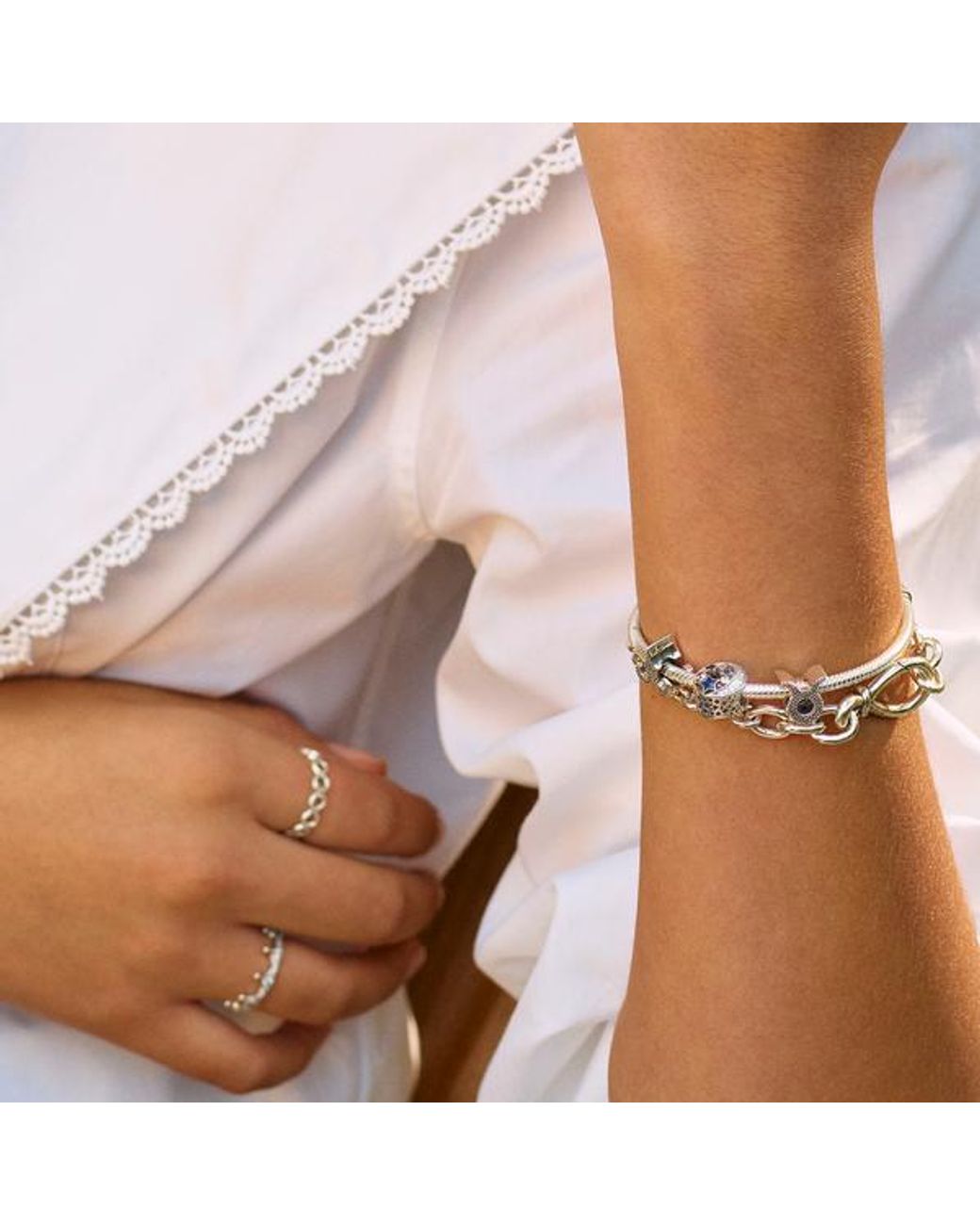 Pandora Multicolor Sparkling Taurus Zodiac Charm