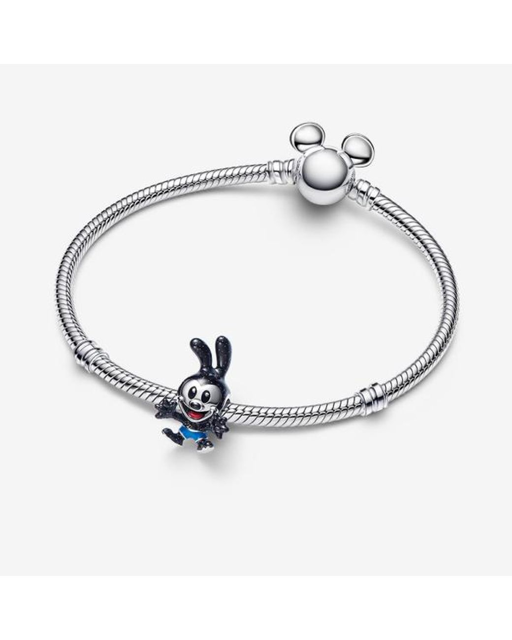 Pandora Blue Disney Oswald Sterling Silver Moments Bunny Charm 794021c01