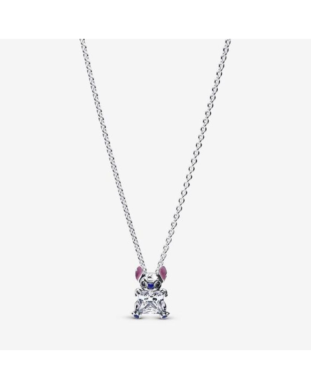 Pandora Metallic Disney Stitch Collier Necklace