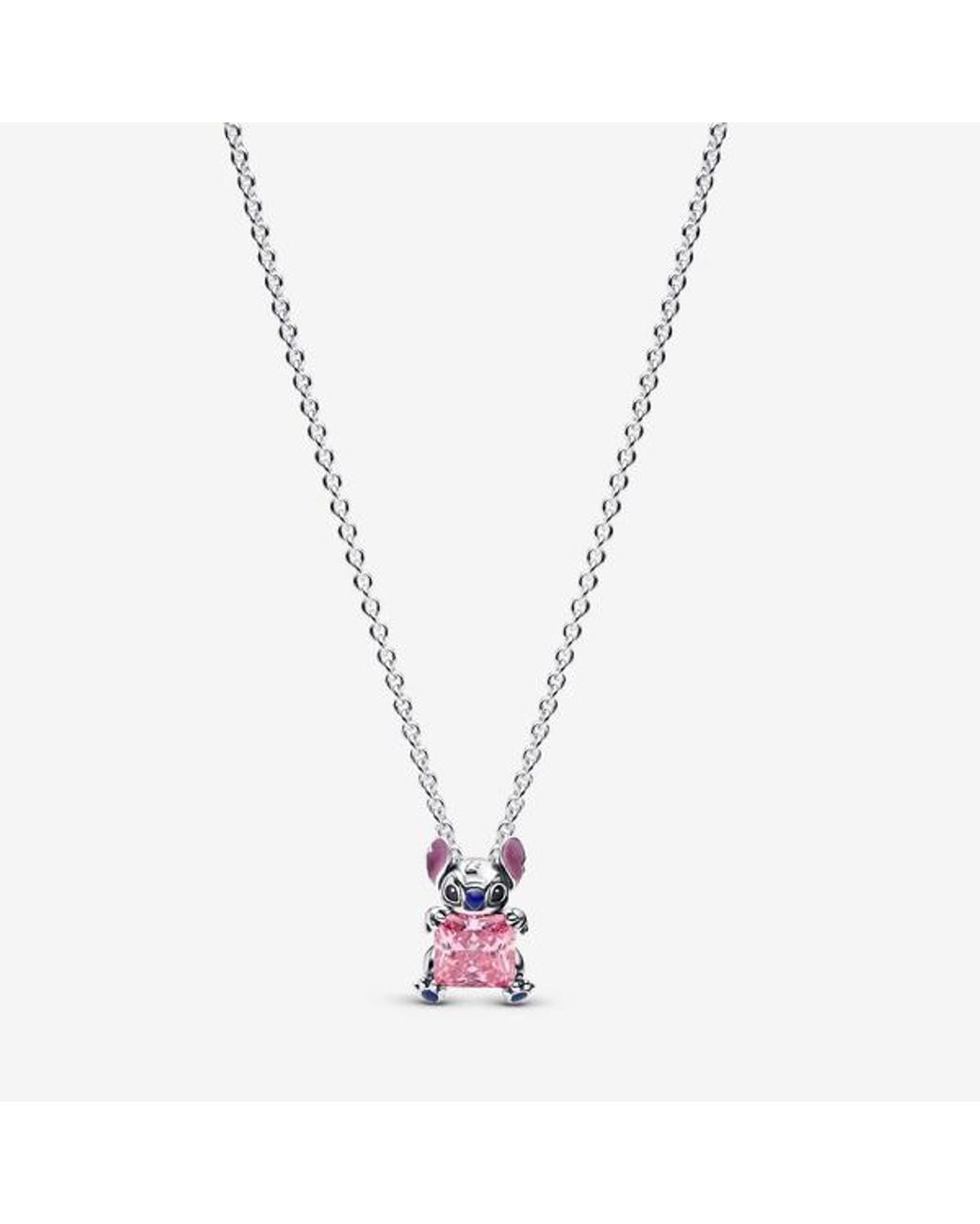 Pandora Metallic Disney Stitch Collier Necklace