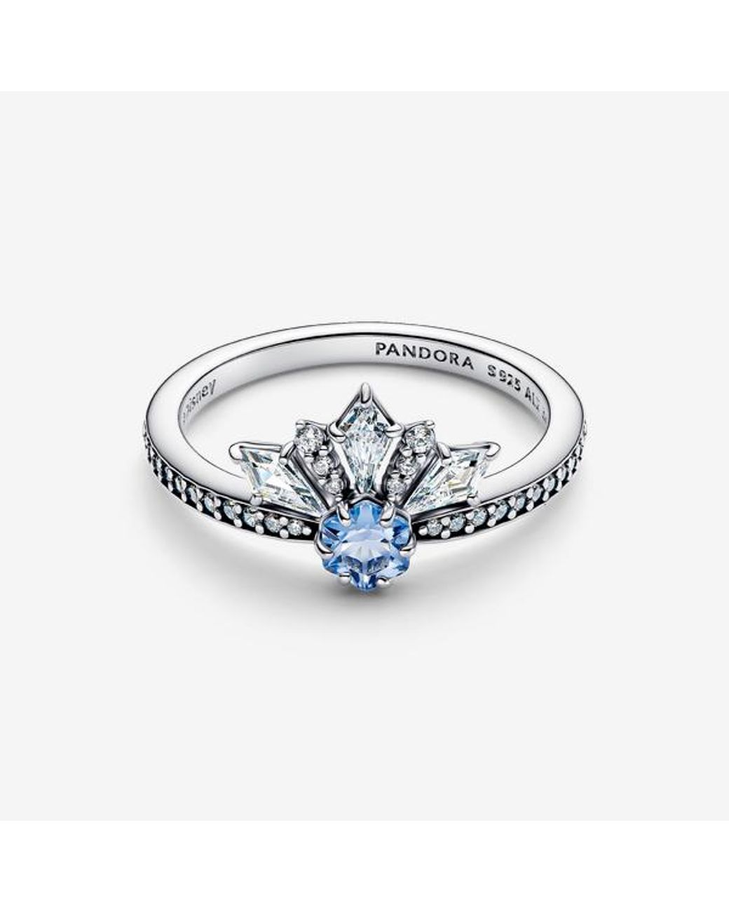 Pandora Blue Disney Frozen Queen Elsa Tiara Ring