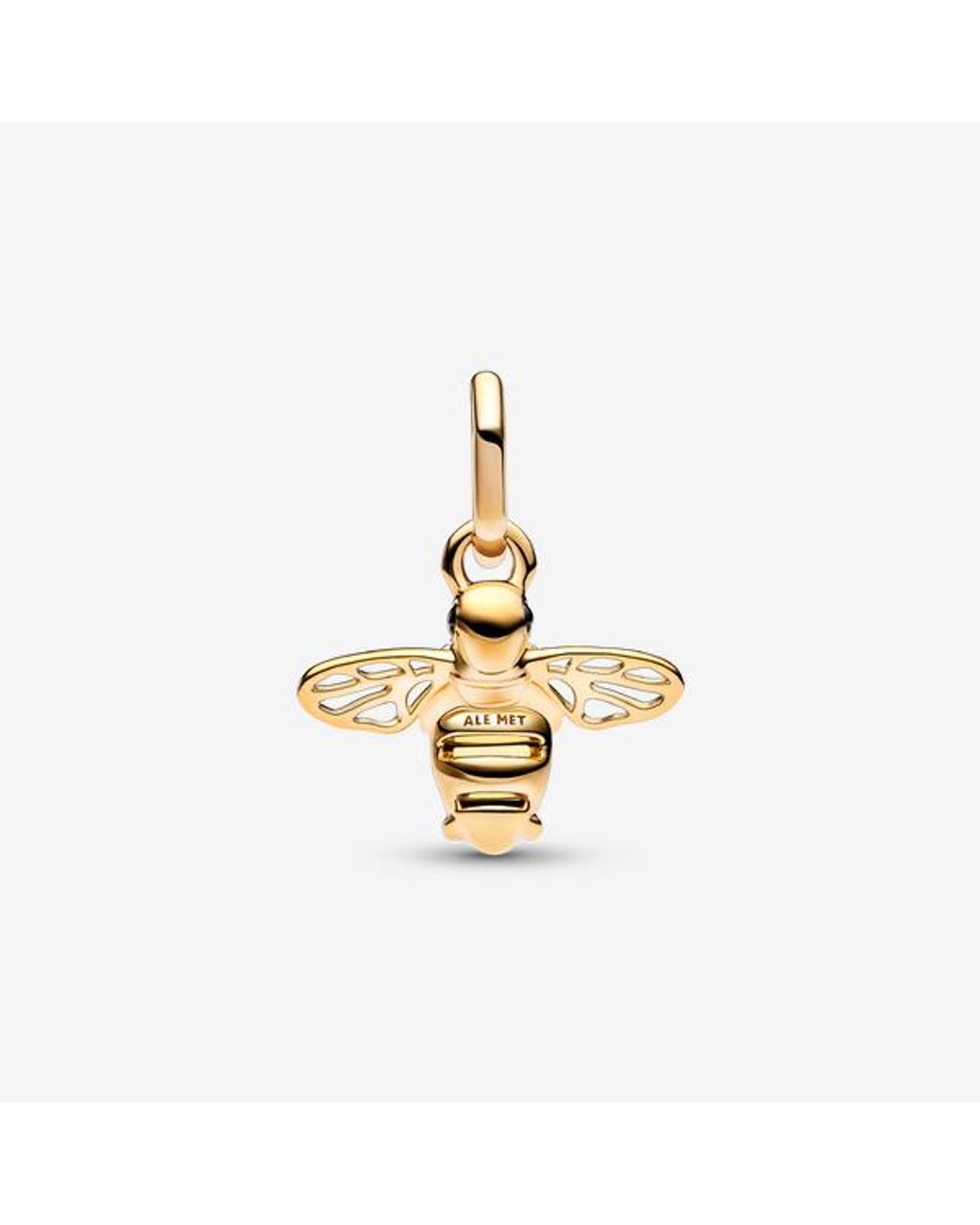 Pandora Metallic Sparkling Bee Dangle Charm