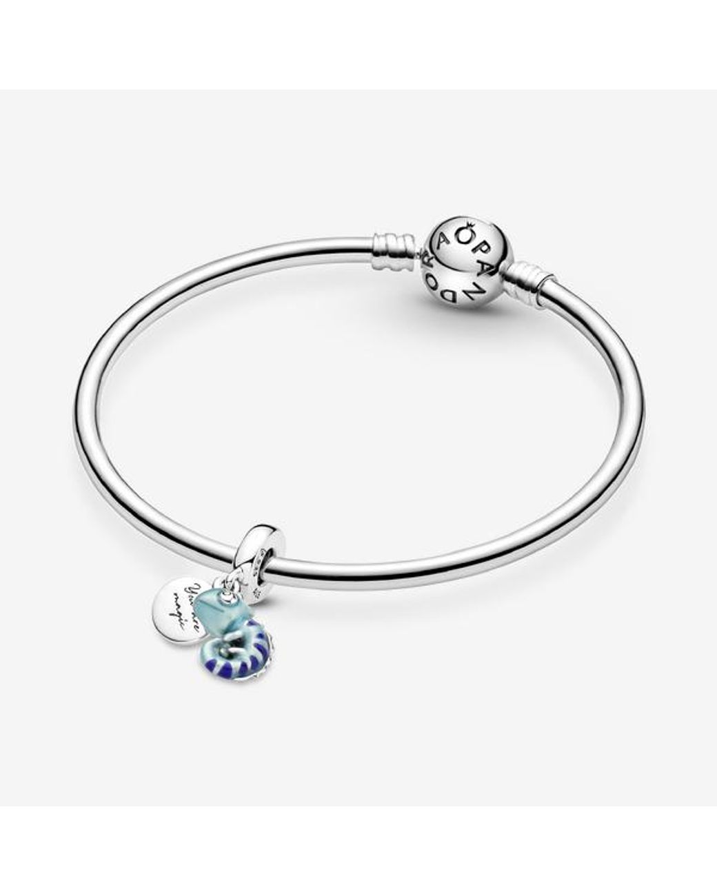 Pandora Blue Colour-Changing Chameleon Dangle Charm