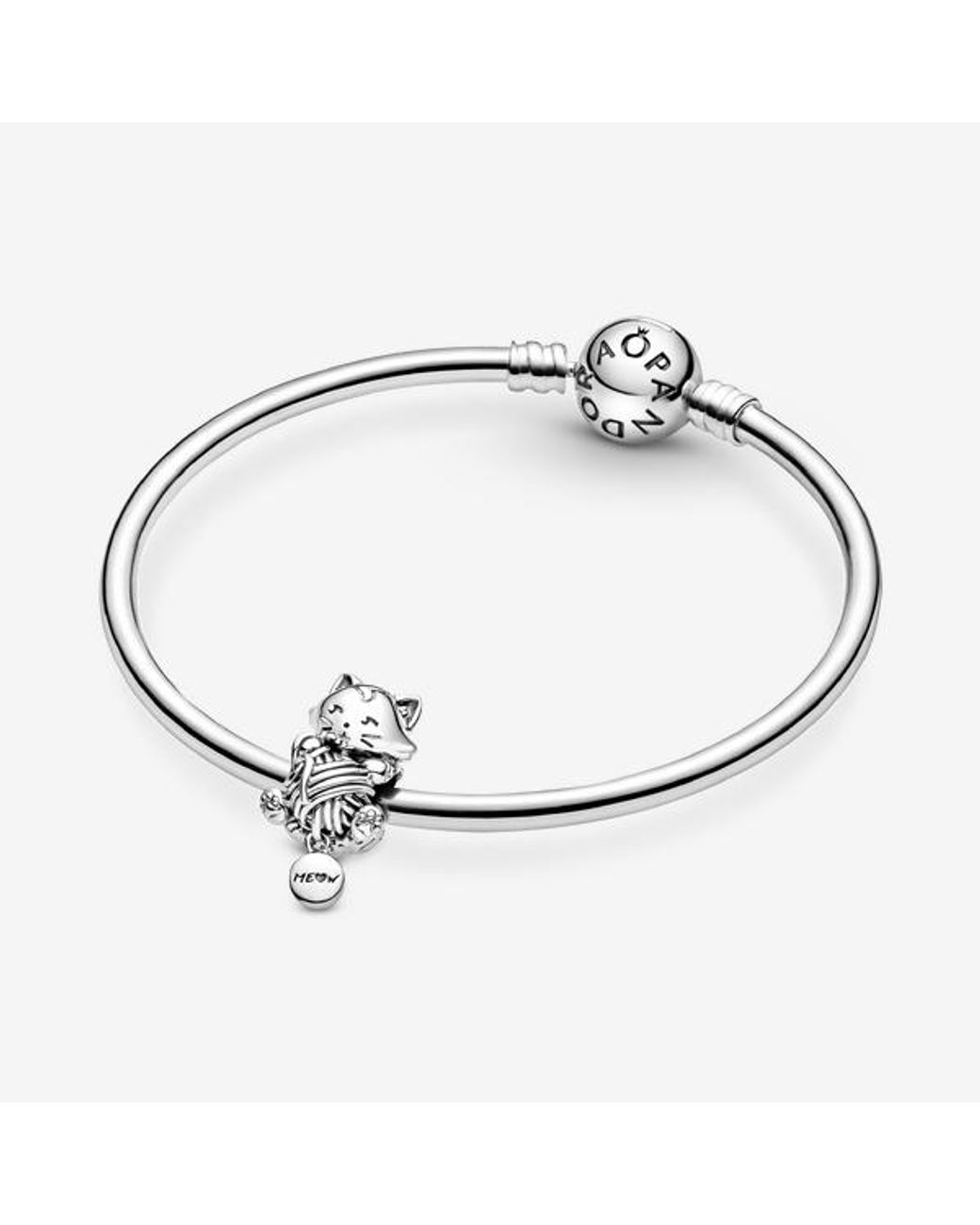 Pandora Multicolor Kitten & Yarn Ball Charm