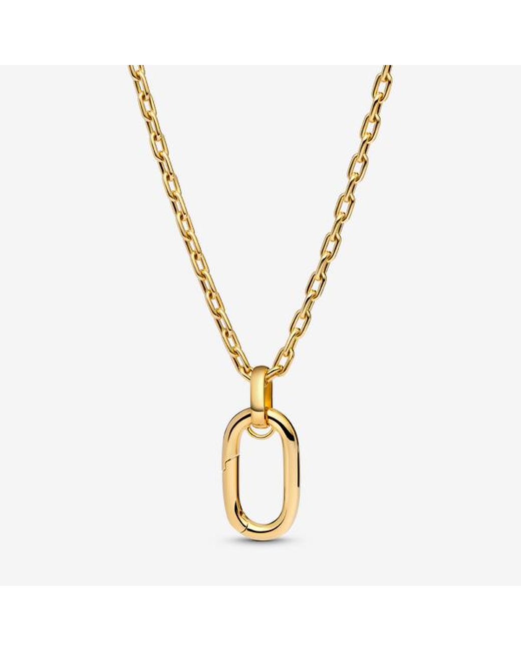 Pandora Metallic Openable Large Link Chain Necklace