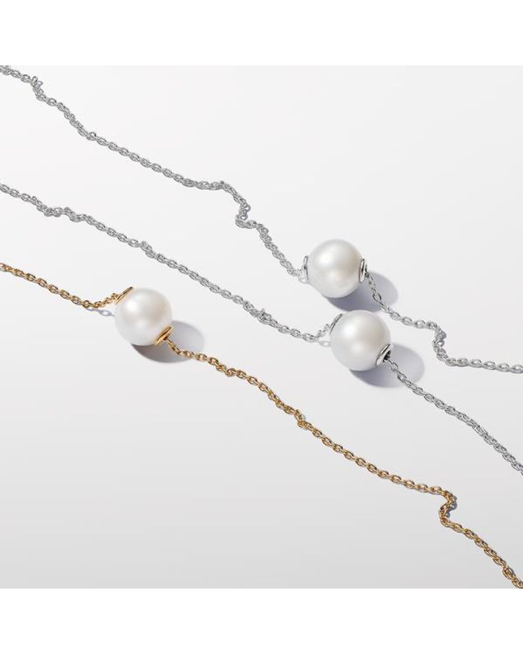 Pandora Metallic Treated Freshwater Cultured Pearl Collier Necklace