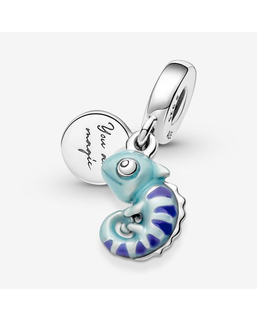 Pandora Blue Colour-Changing Chameleon Dangle Charm