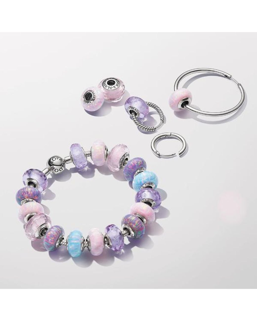 Pandora Blue Opalescent Ocean Charm
