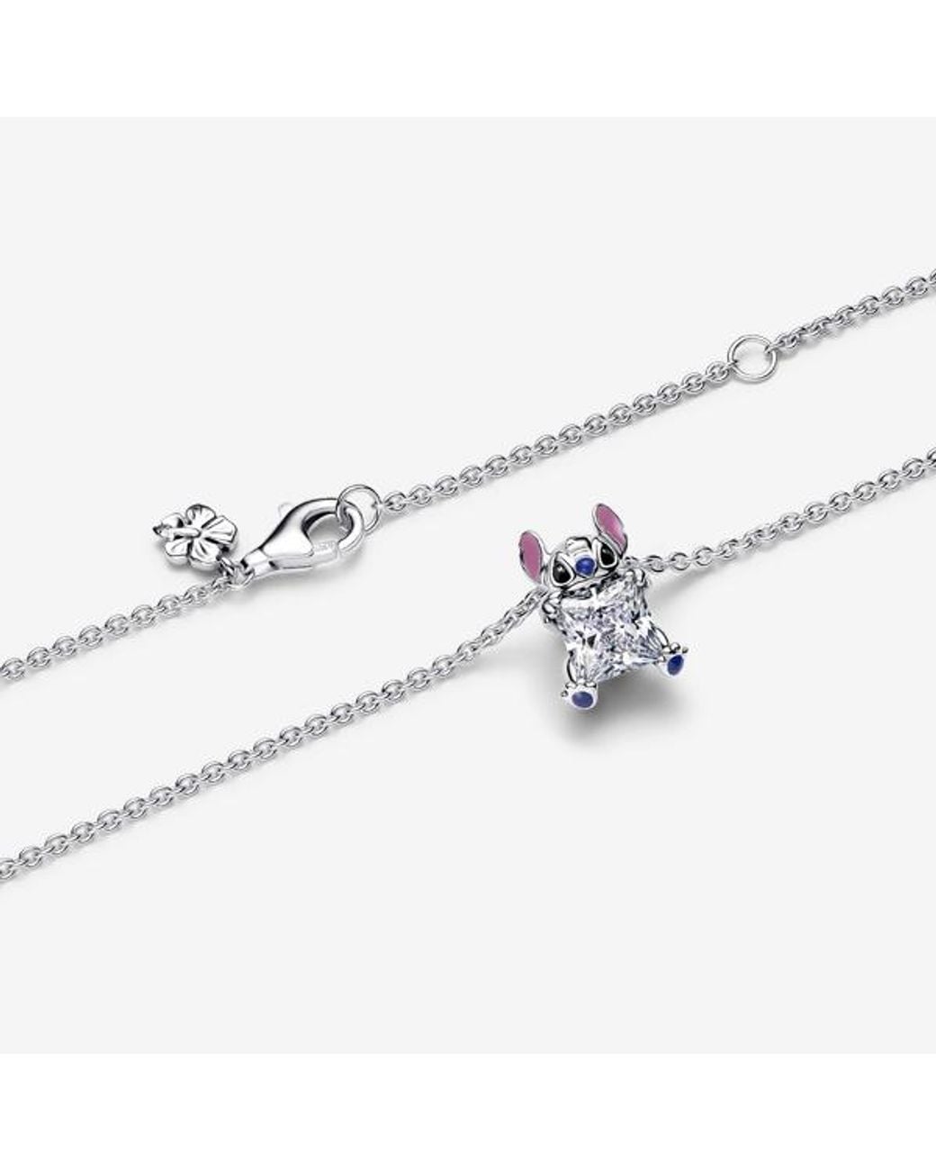 Pandora Metallic Disney Stitch Collier Necklace