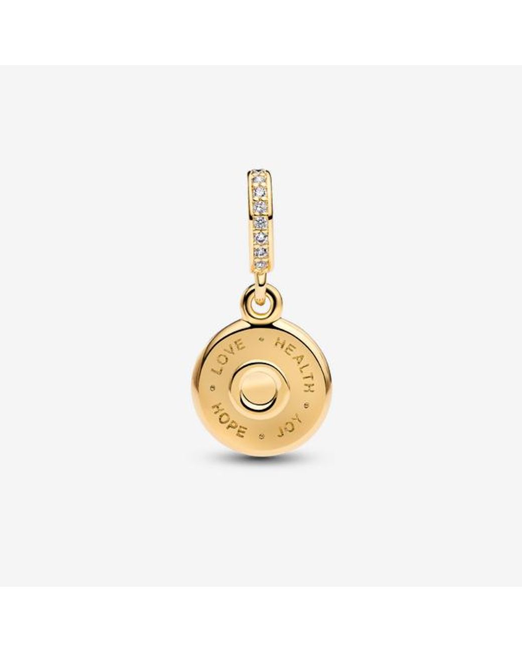 Pandora Metallic Happy Birthday Cake Dangle Charm