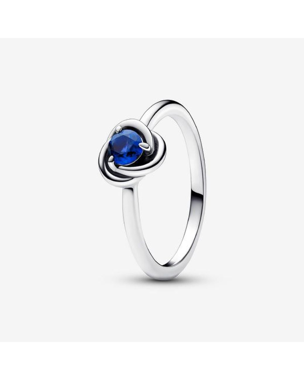 Pandora Blue September Birthstone Eternity Circle Ring