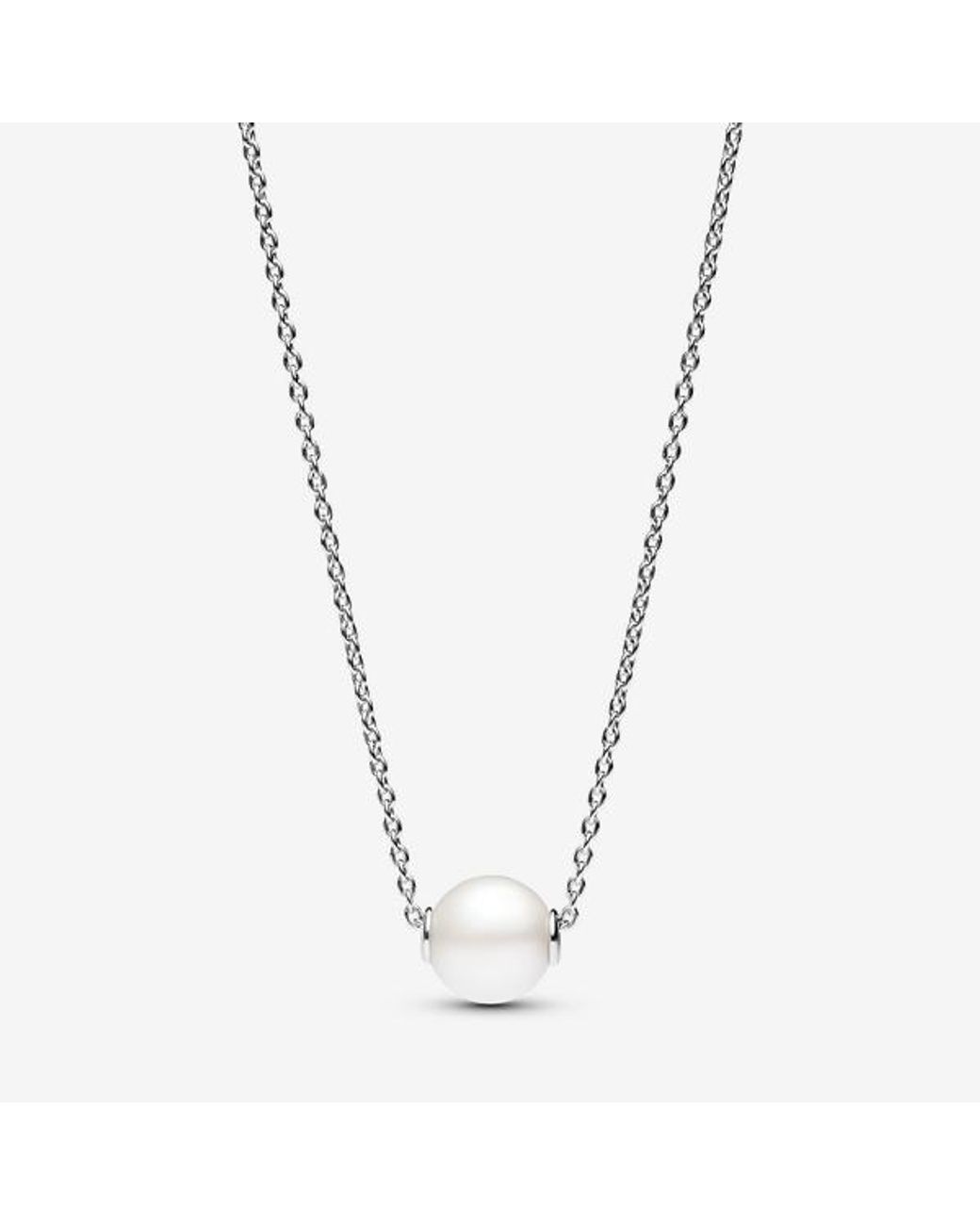 Pandora Metallic Treated Freshwater Cultured Pearl Collier Necklace