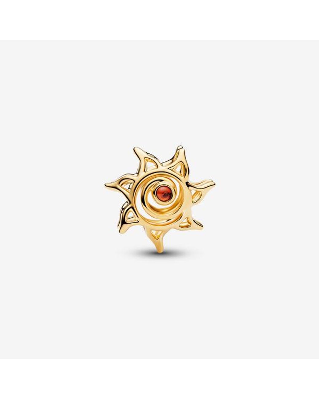 Pandora Metallic Sun Openwork Charm