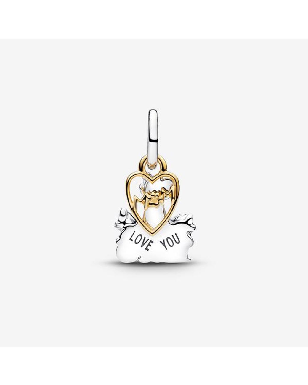 Pandora White Disney Aristocats Duchess & Kittens Dangle Charm