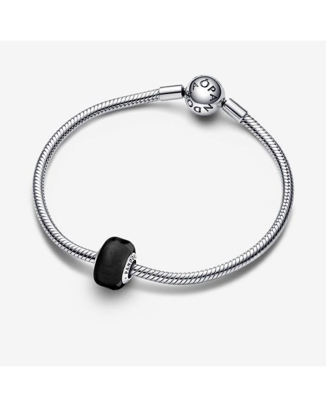Pandora Black Mini Murano Glass Charm