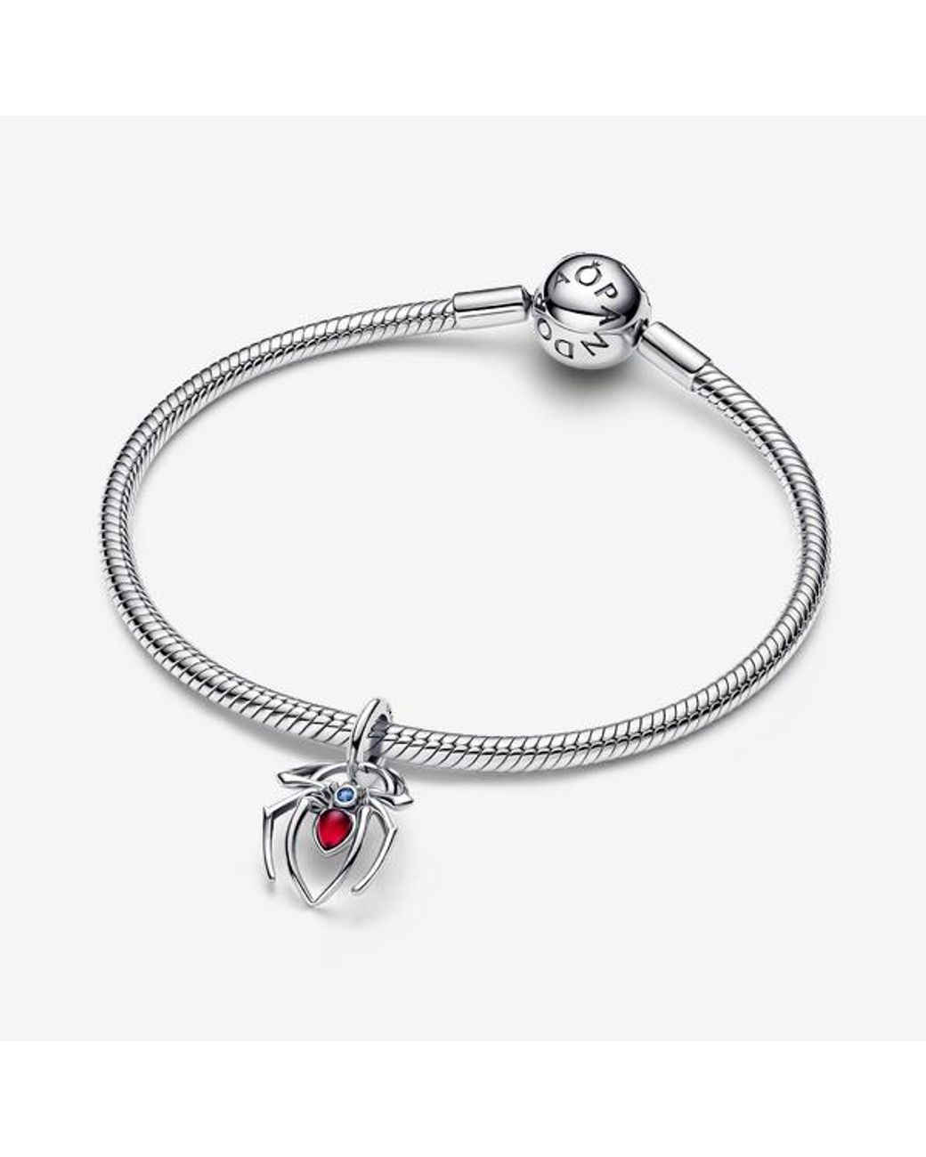 Pandora White Marvel Spiderman Dangle Charm