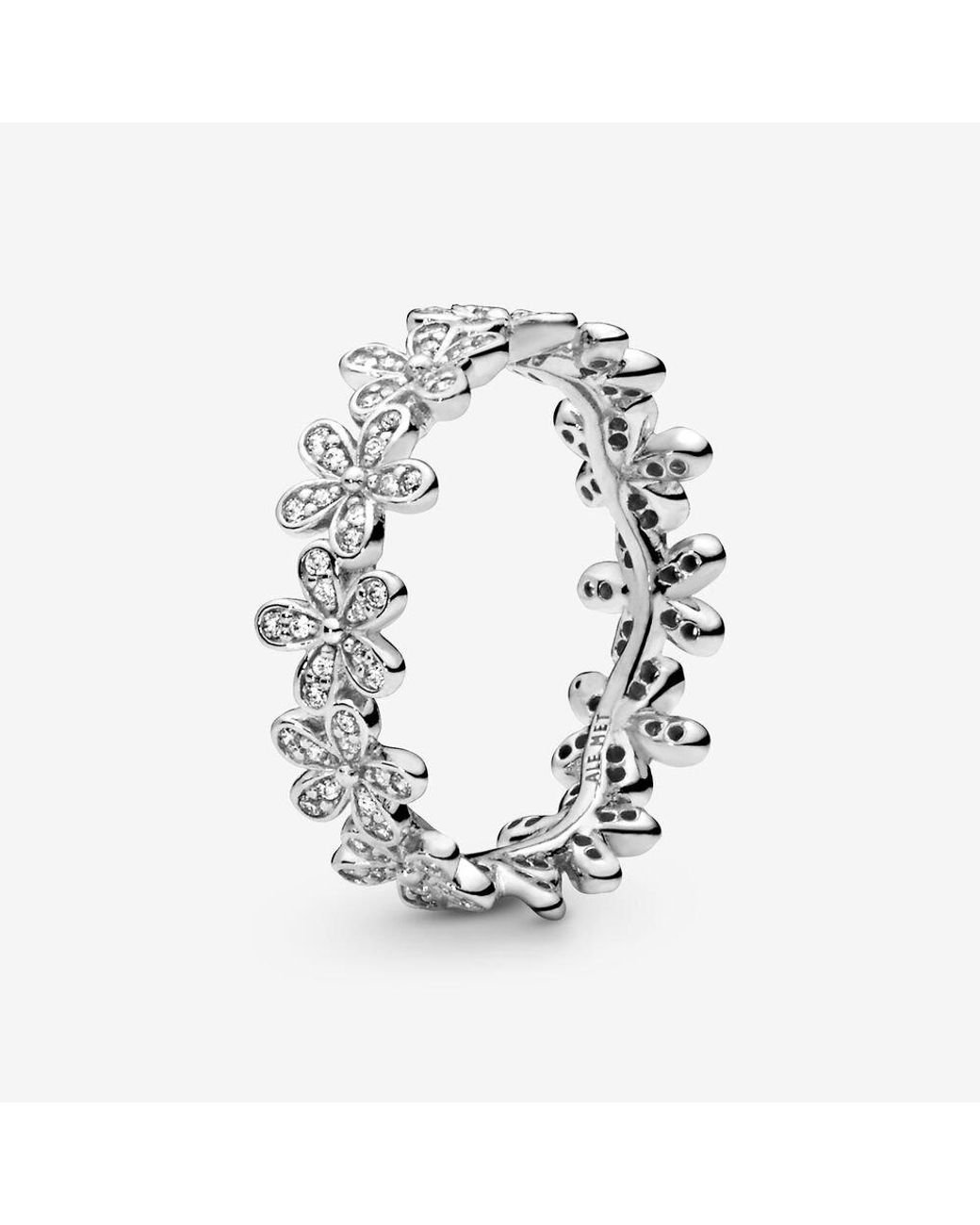 PANDORA Daisy Flower Ring in Silver (Metallic) Lyst