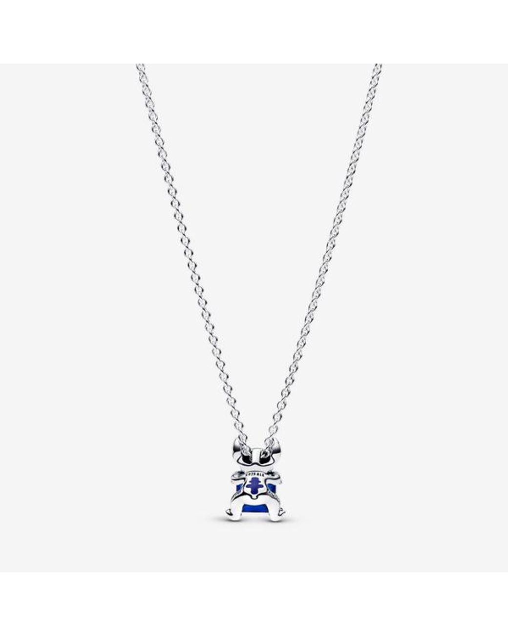 Pandora Metallic Disney Stitch Collier Necklace