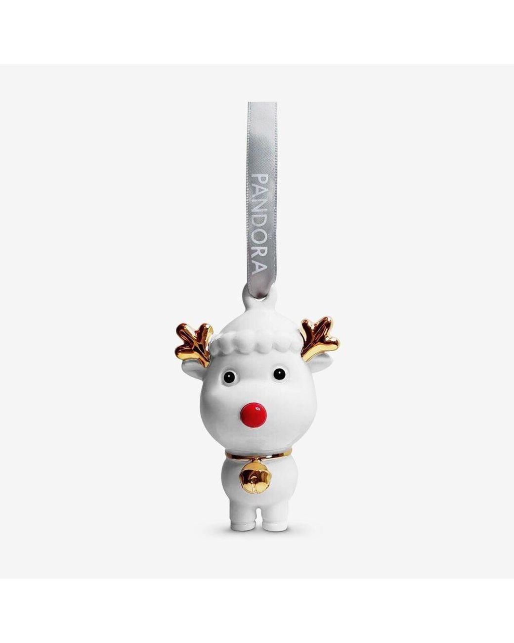 PANDORA Reindeer 2022 Christmas Ornament in White Lyst UK
