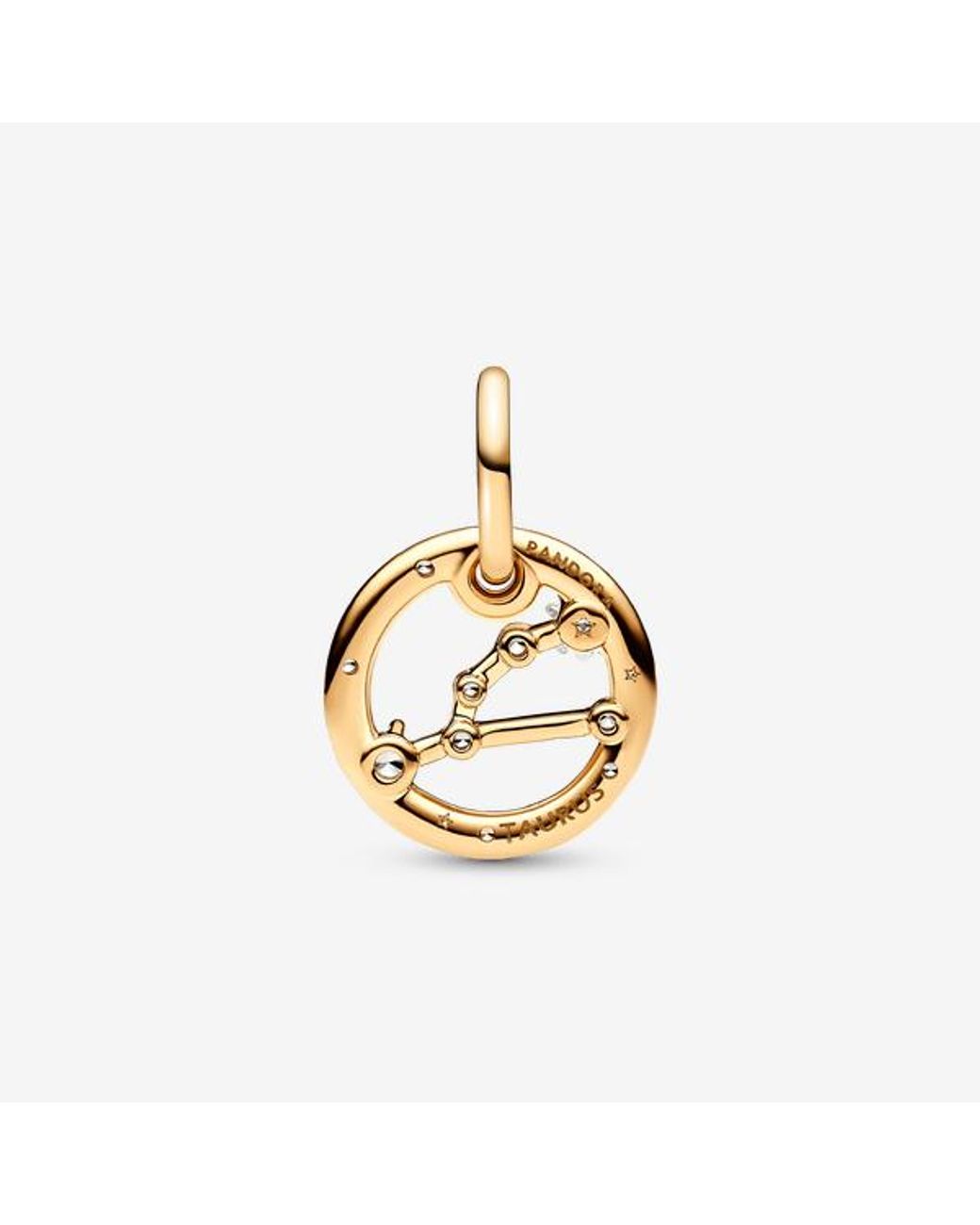 Pandora Metallic 14k Gold Bracelet Charm Compatible Moments - Gift For Her - No