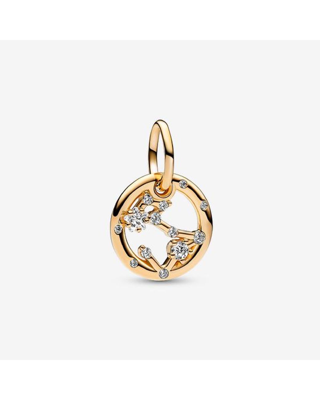 Pandora Metallic Pisces Zodiac Dangle Charm