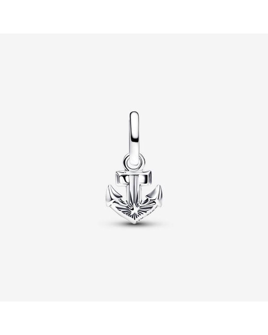 Pandora Blue Anchor Mini Dangle Charm