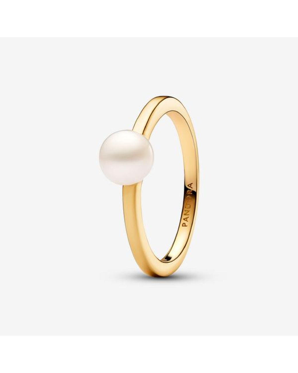 Pandora Metallic Treated Freshwater Cultured Pearl Ring