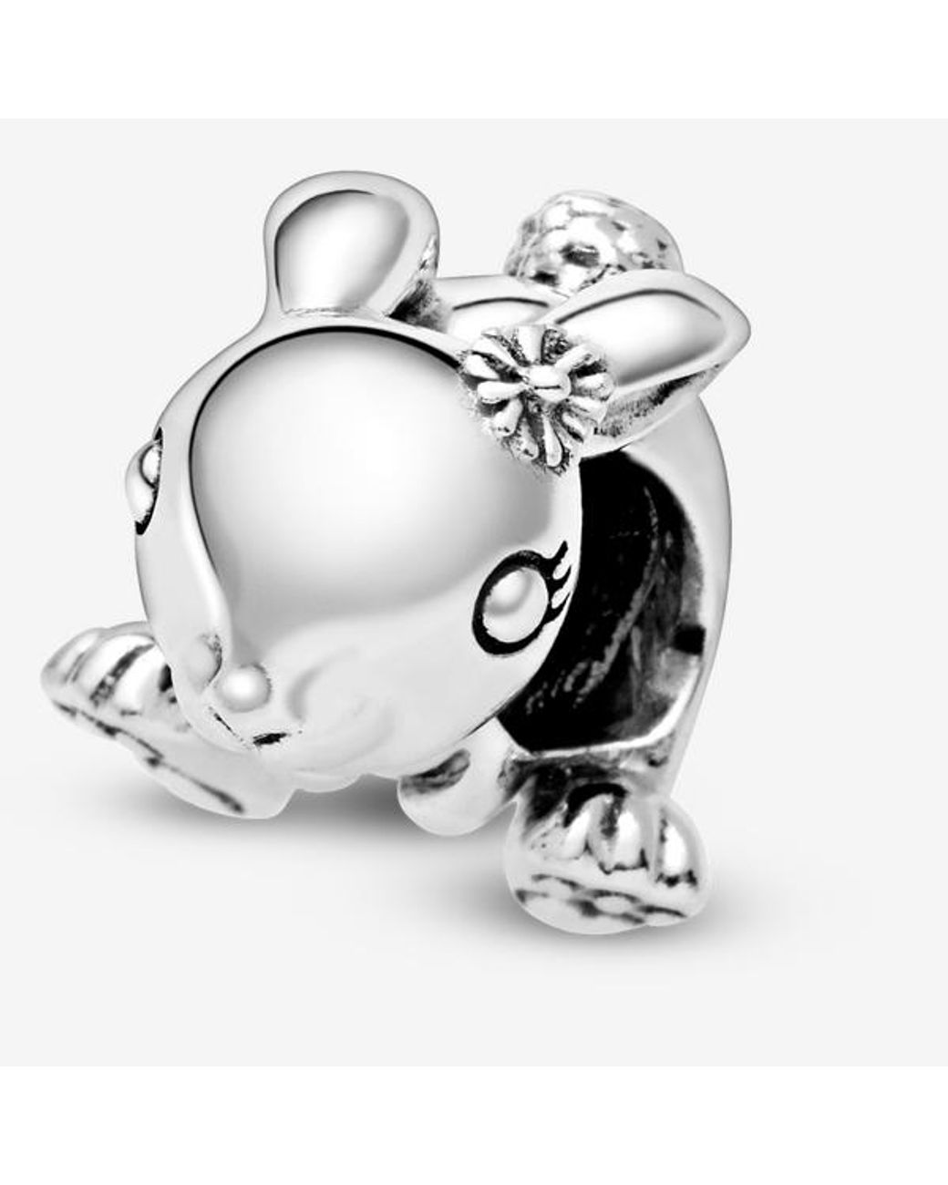 Pandora White Daisy The Rabbit Charm