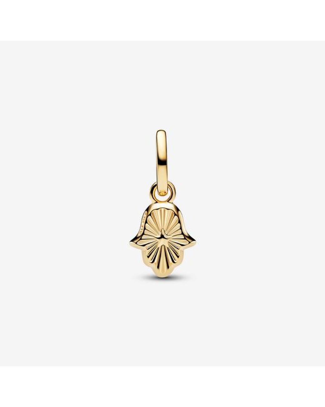 Pandora Green Hamsa Hand Mini Dangle Charm