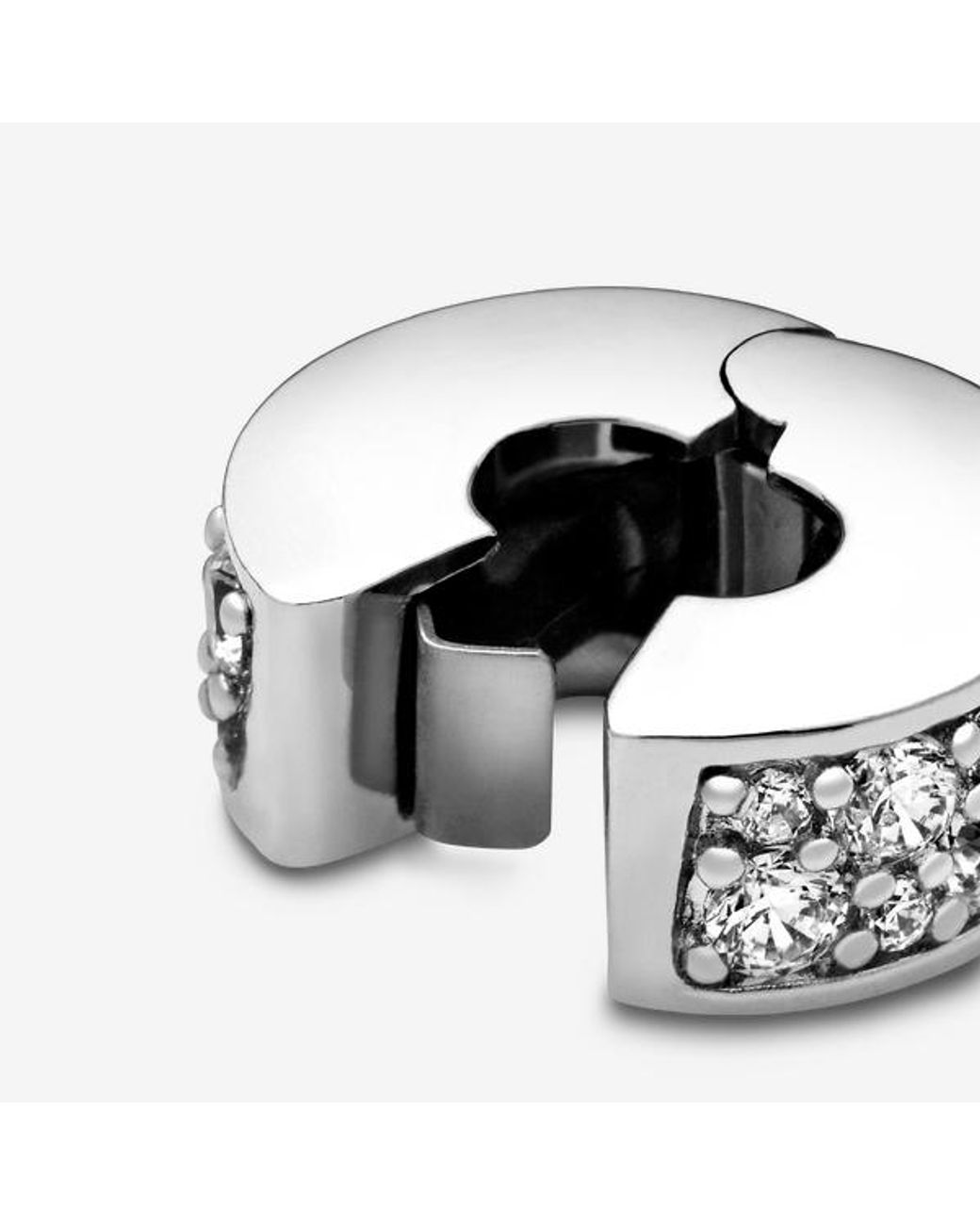Pandora White Stunning Jewelry - Gift For - Made With Sterling Silver & Cubic