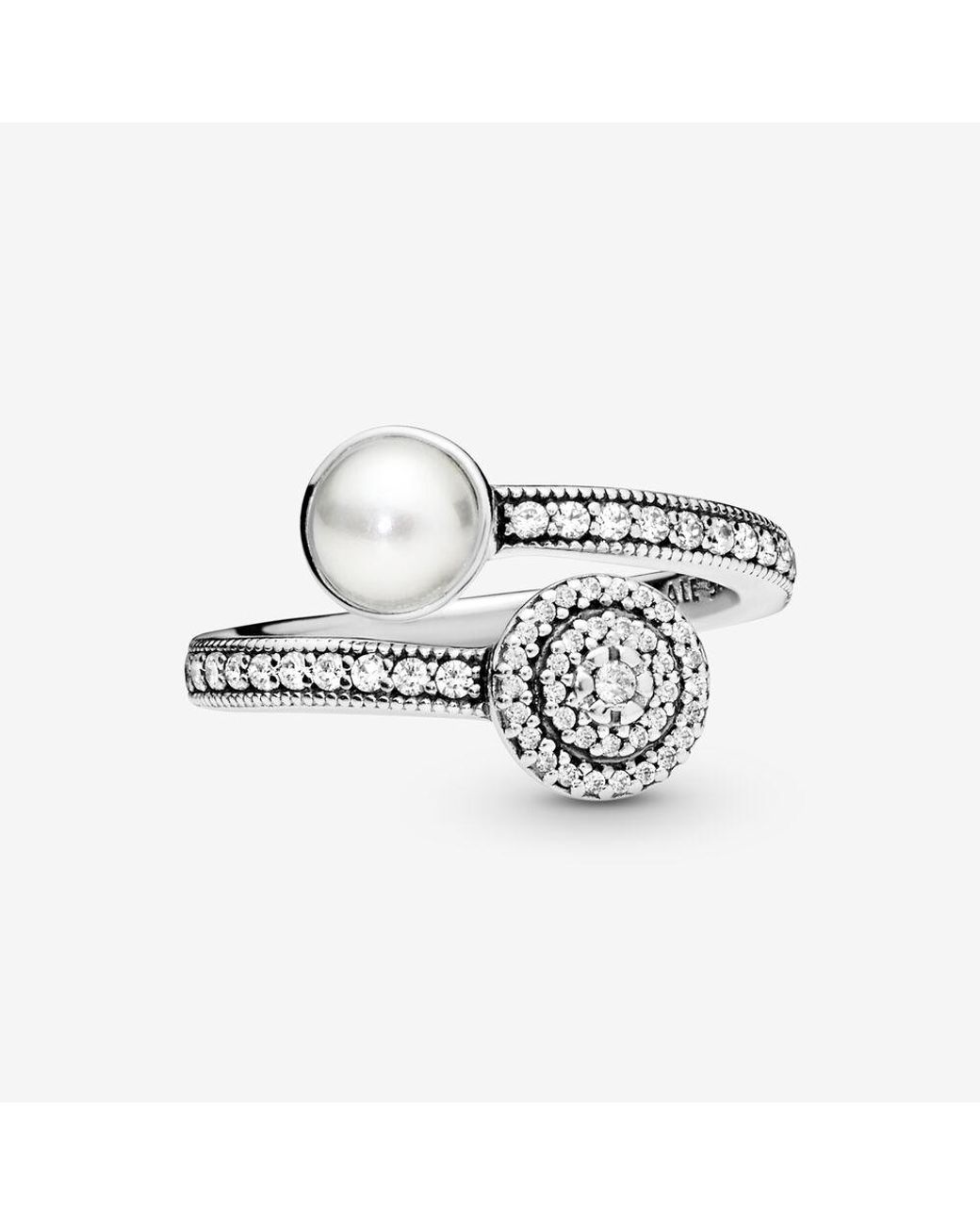 Pandora ring luminous glow sterling silver deals