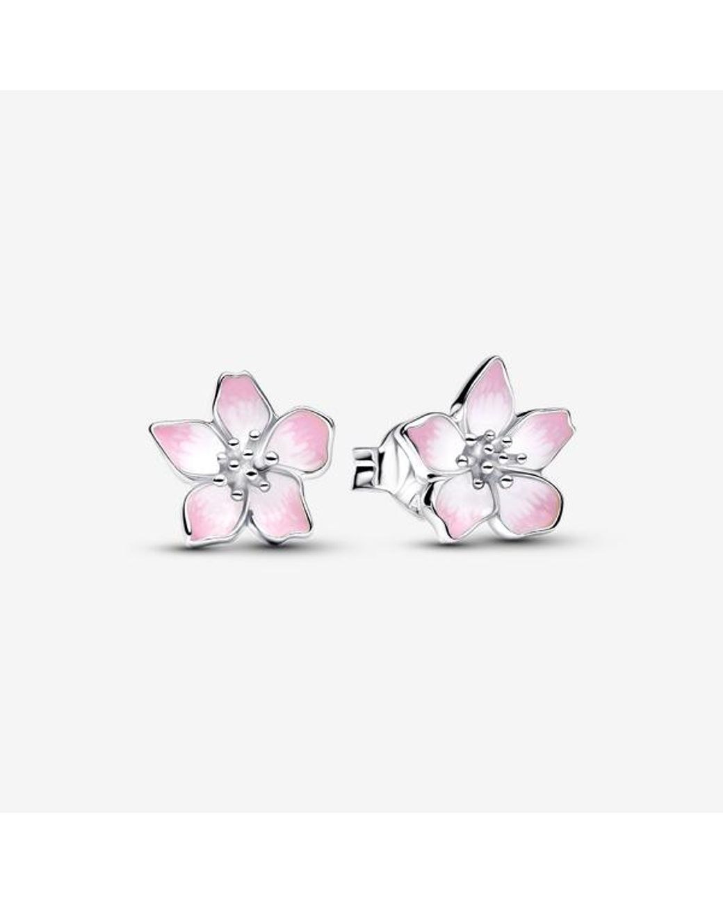 Pandora Pink Cherry Blossom Stud Earrings