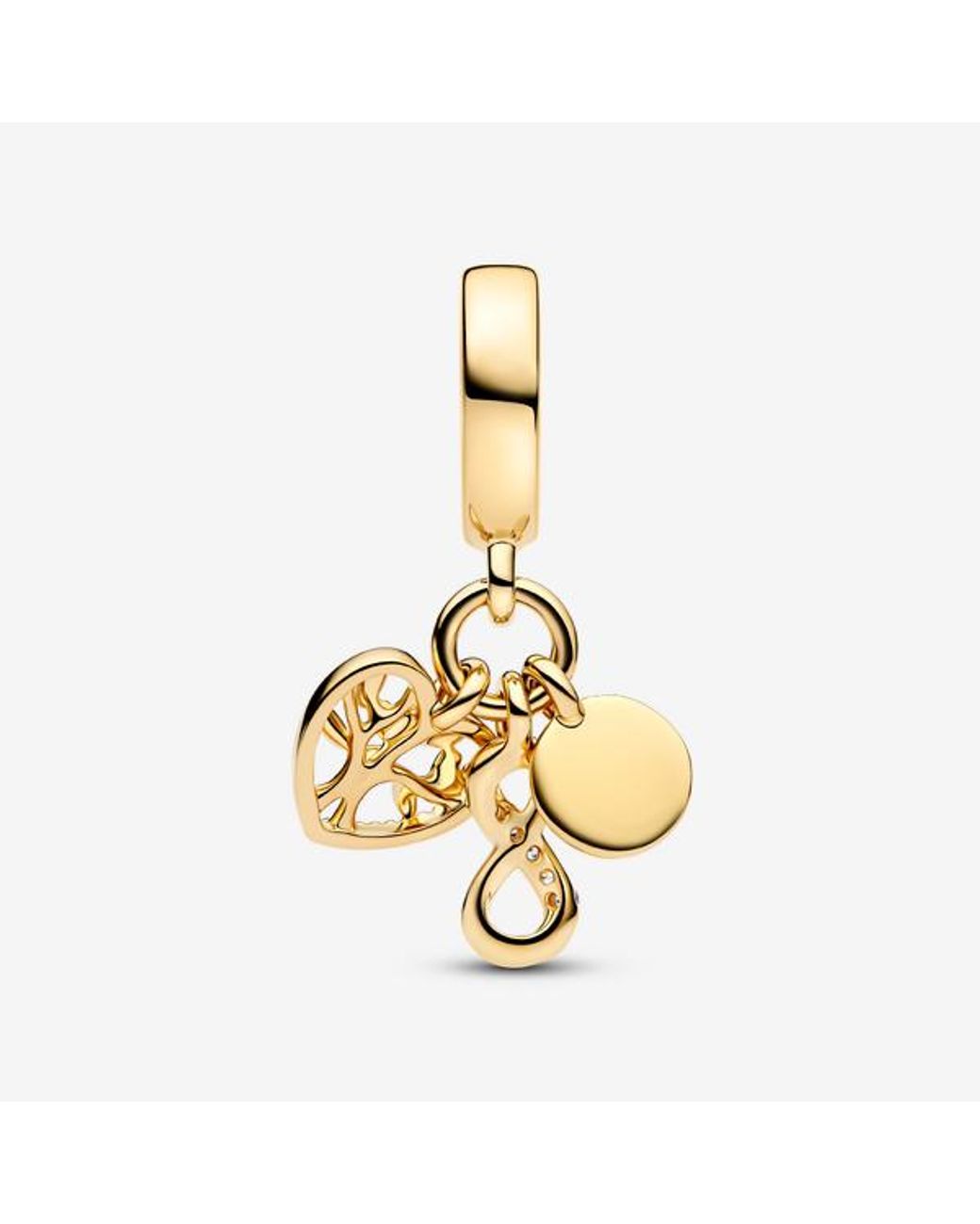 Pandora Metallic Family Infinity Triple Dangle Charm