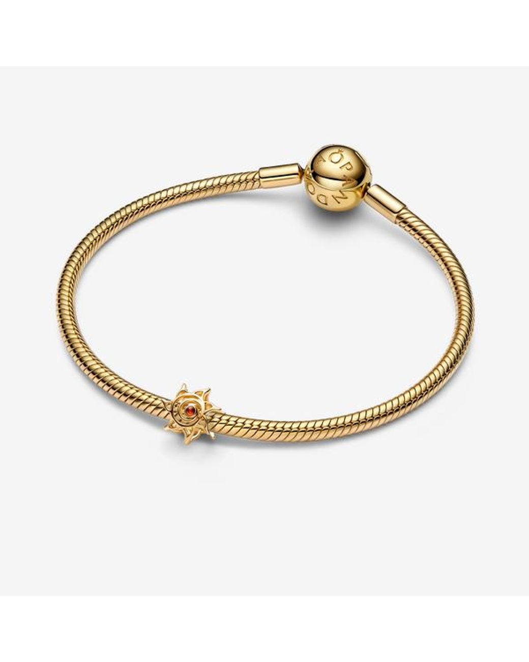 Pandora Metallic Sun Openwork Charm