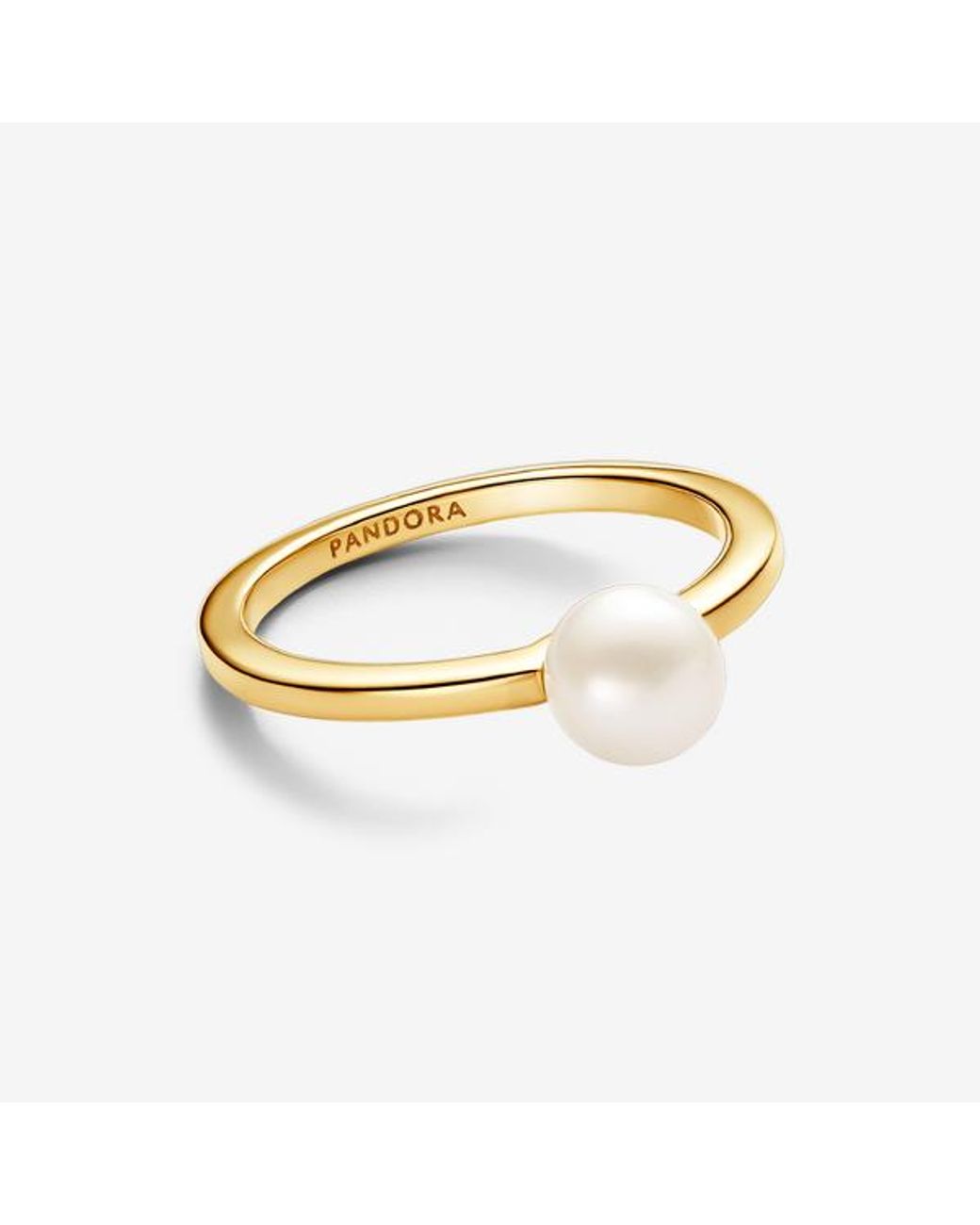 Pandora Metallic Treated Freshwater Cultured Pearl Ring