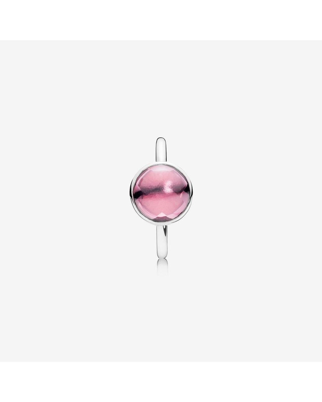 Pandora silver cz shop poetic droplet ring