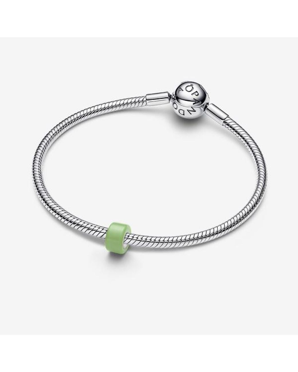 Pandora Green Murano Glass Mini Charm