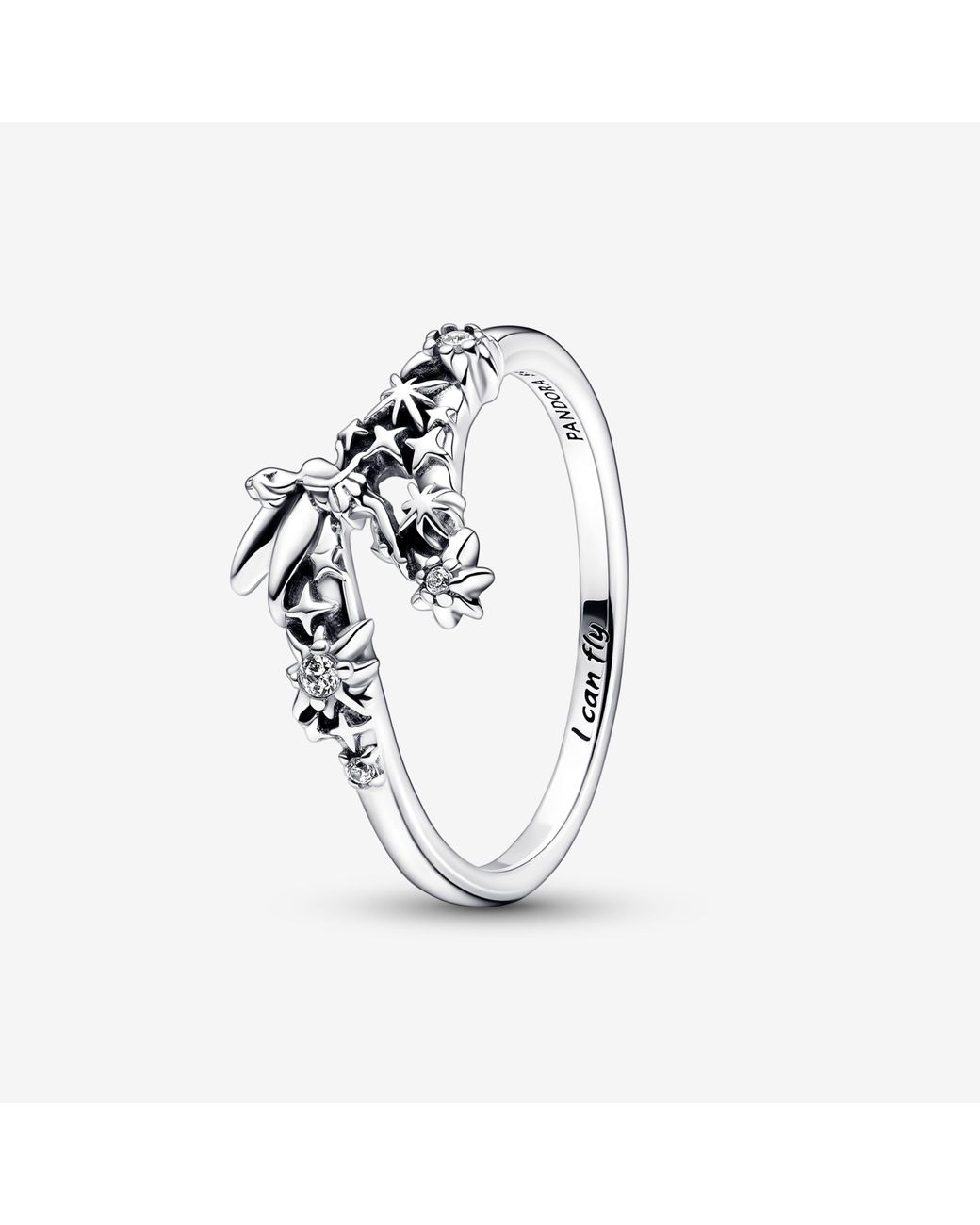PANDORA Disney Tinker Bell Funkelnder Ring in Weiß | Lyst DE