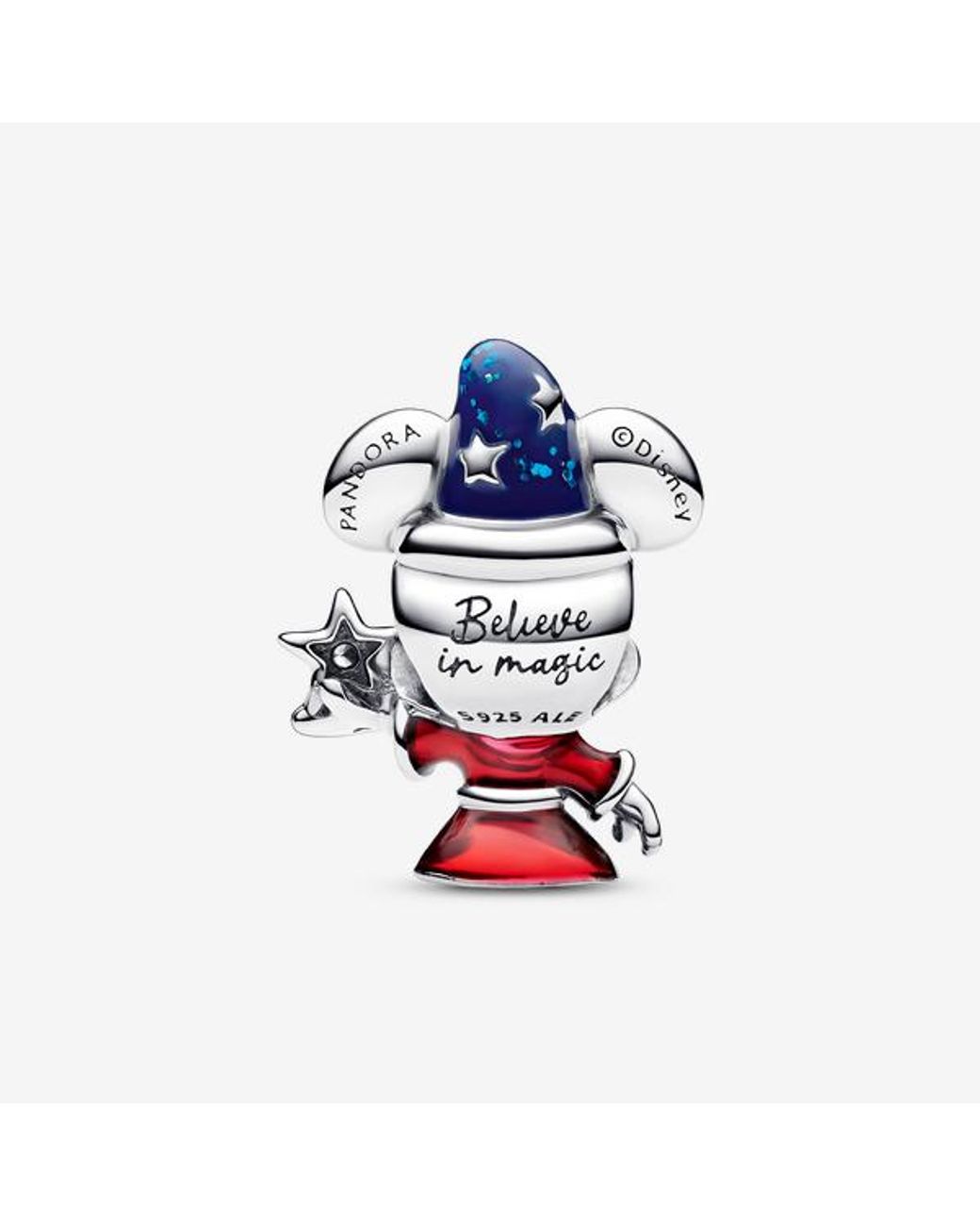 Pandora Blue Disney Sorcerer Apprentice Mickey Charm