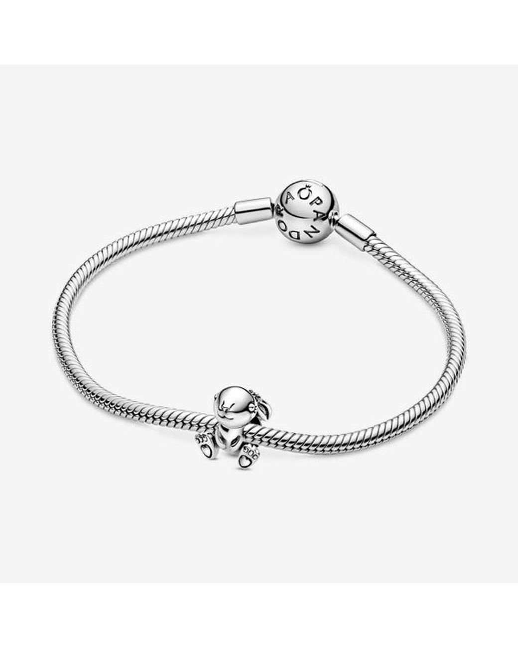 Pandora White Daisy The Rabbit Charm