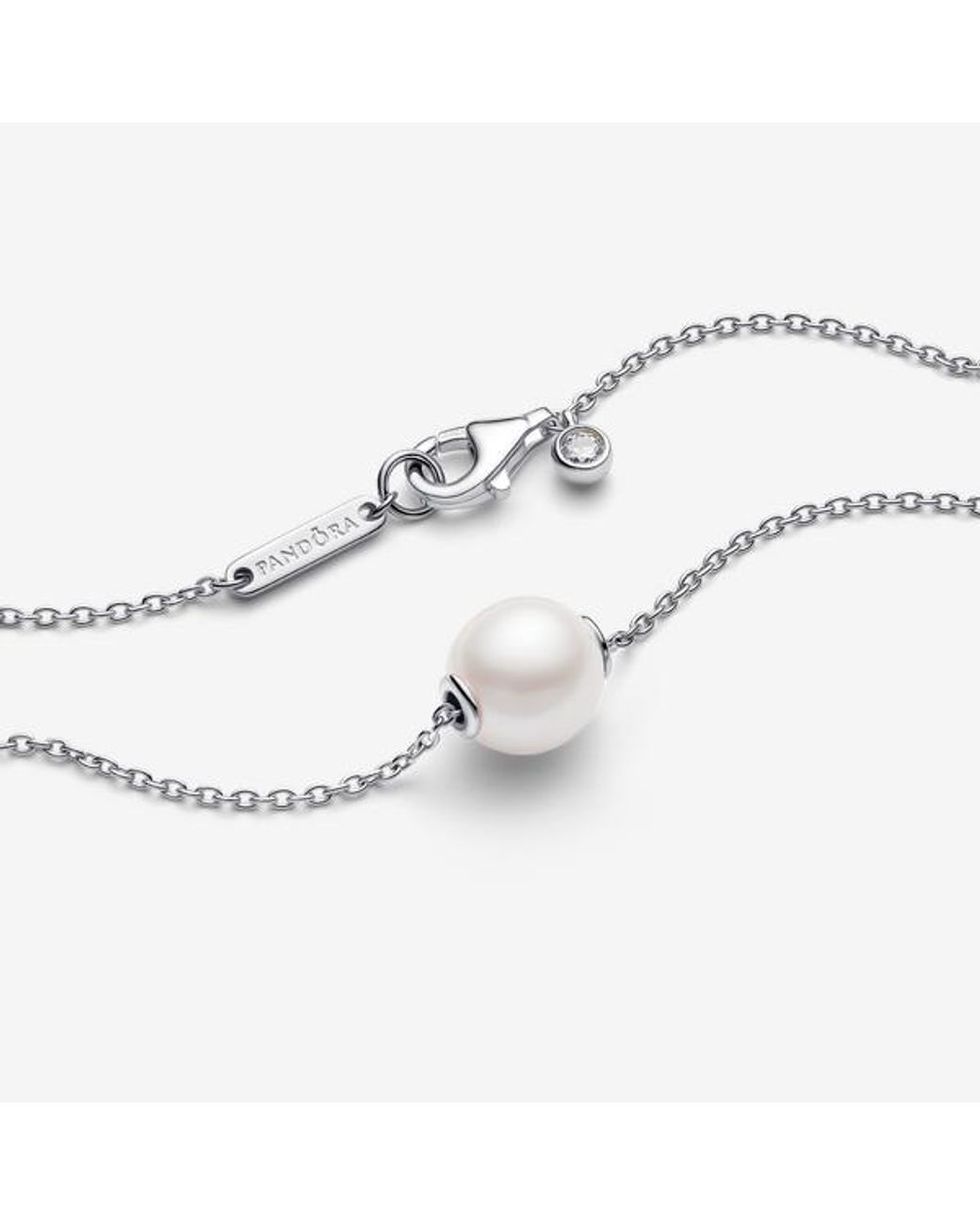 Pandora Metallic Treated Freshwater Cultured Pearl Collier Necklace