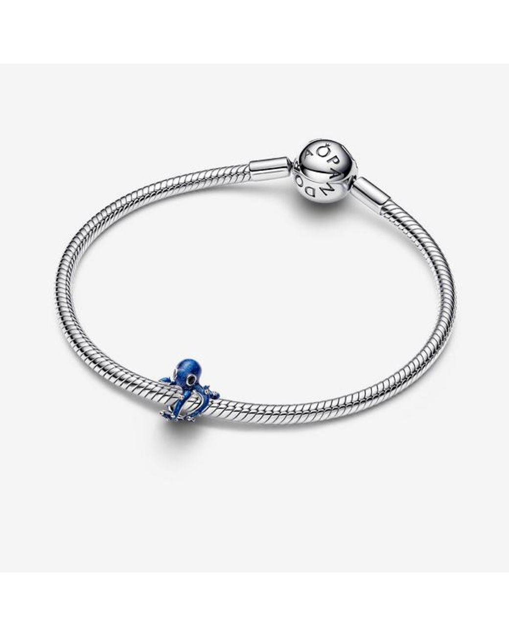 Pandora Blue Octopus Charm