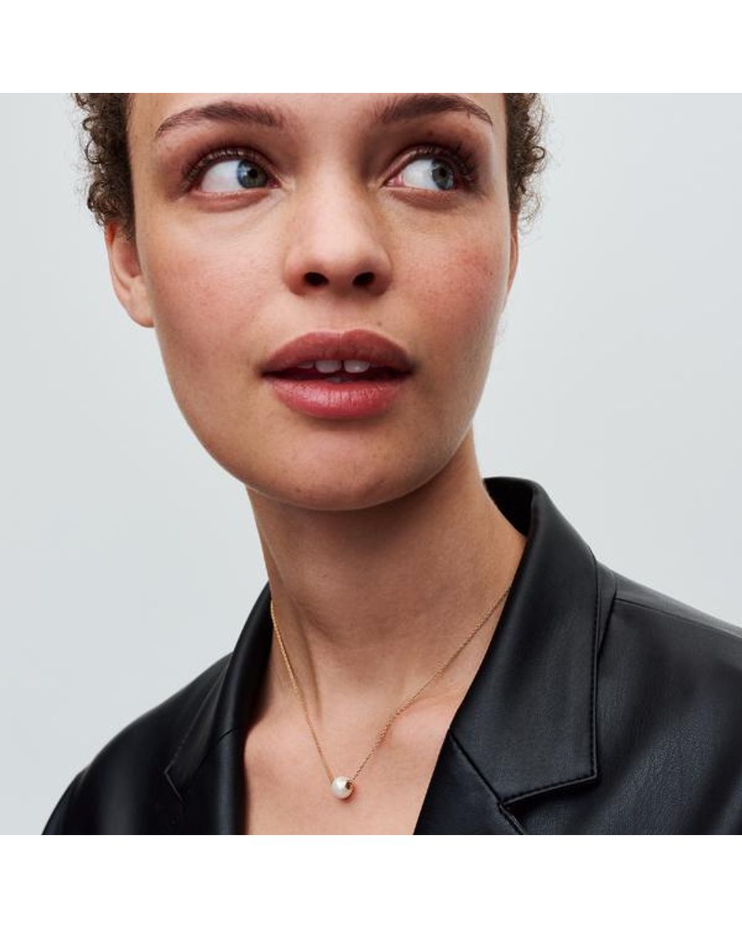 Pandora Metallic Treated Freshwater Cultured Pearl Collier Necklace