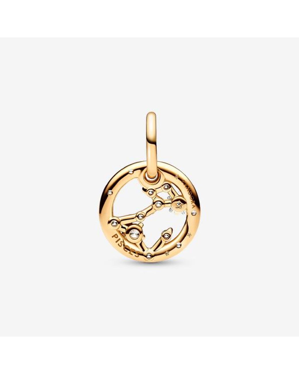 Pandora Metallic Pisces Zodiac Dangle Charm
