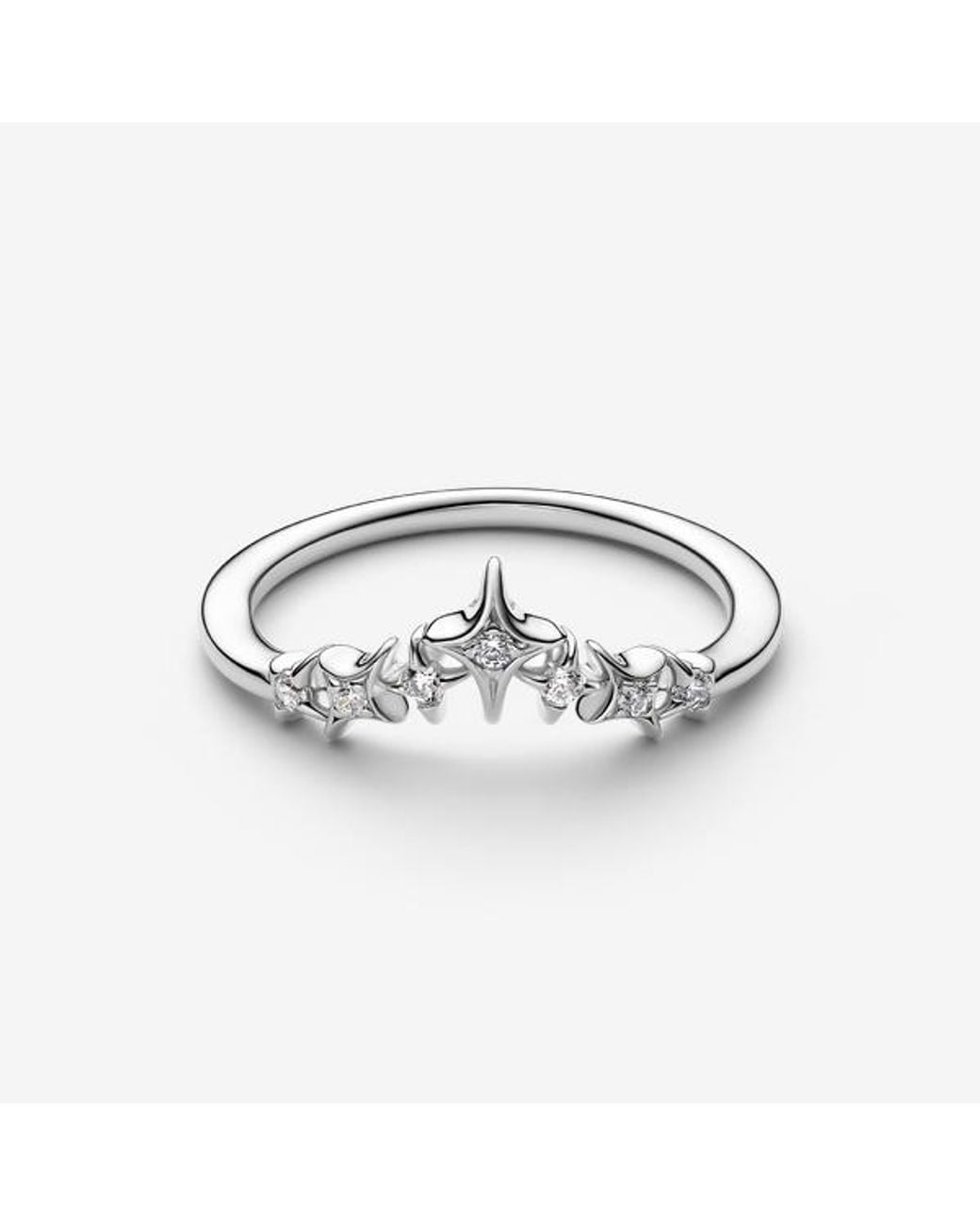 Pandora Metallic Tiara Stars Ring